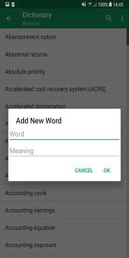 Accounting Dictionary Offline screenshot 4