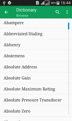 Electronics Dictionary Offline