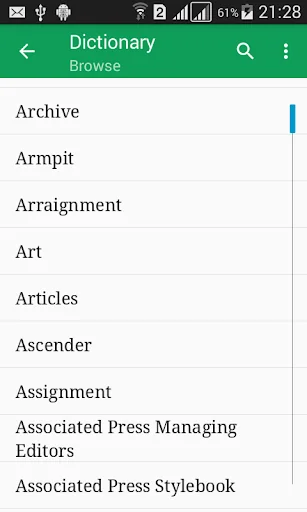 Journalism Dictionary Offline