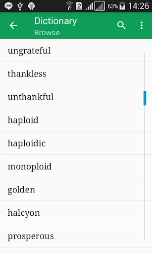 Synonym Dictionary Offline