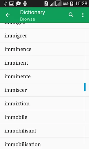 French Synonyms Offline screenshot 1