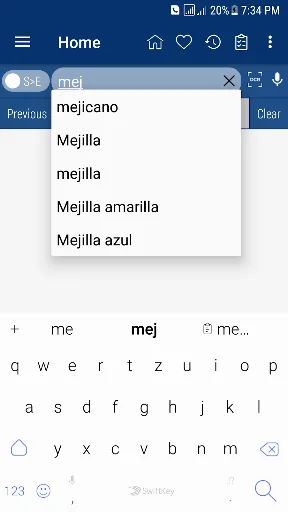 English Spanish Dictionary screenshot 4