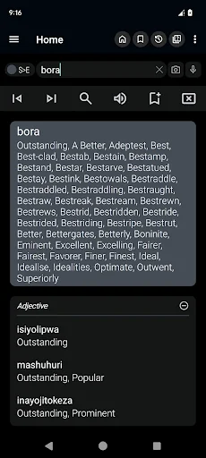 English Swahili Dictionary screenshot 2