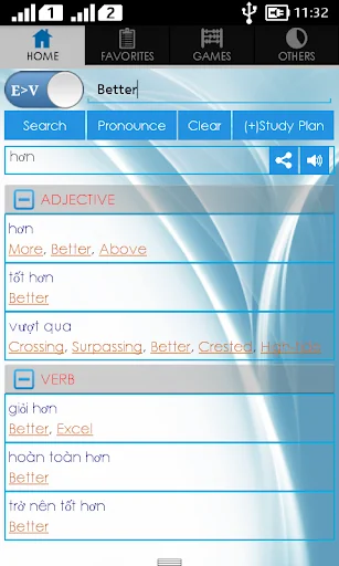 English Vietnamese Dictionary screenshot 1