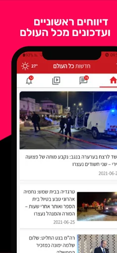 חדשות כל העולם screenshot 1