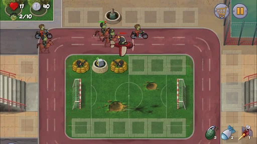 Zombie Town Survival Defense screenshot 3