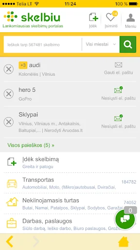 Skelbiu.lt screenshot 1