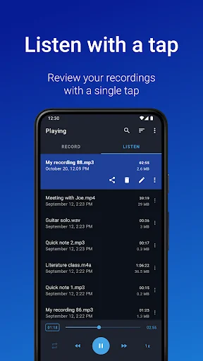 Easy Voice Recorder Pro screenshot 3