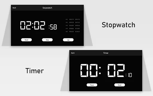 Big Clock Display: Digital screenshot 3