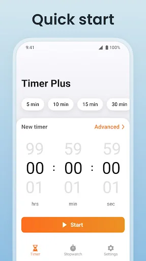 Multi Timer: Timer + Stopwatch