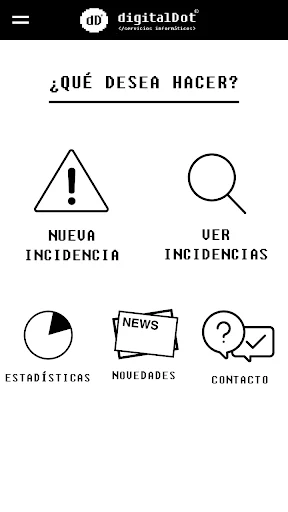 Incidencias digitalDot