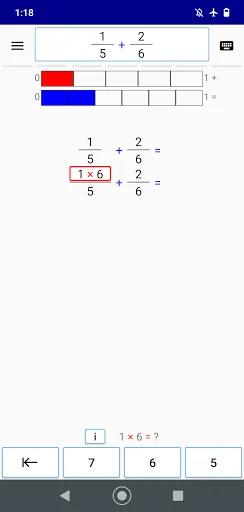 Math (Fractions) Step By Step screenshot 2
