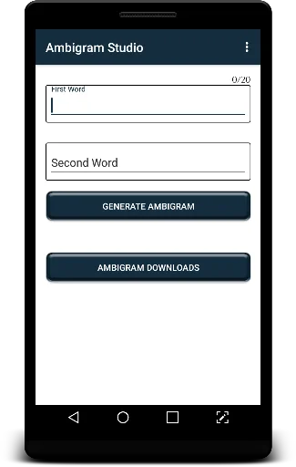 Ambigram Studio 3.0 screenshot 1