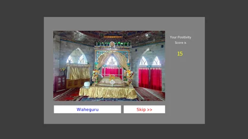 Positivity Game App, Gurudwara