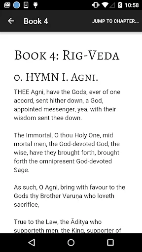 Hindu Vedas - English screenshot 1