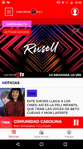 Radio Carolina 99.3 screenshot 1