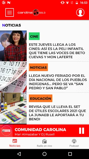 Radio Carolina 99.3 screenshot 2