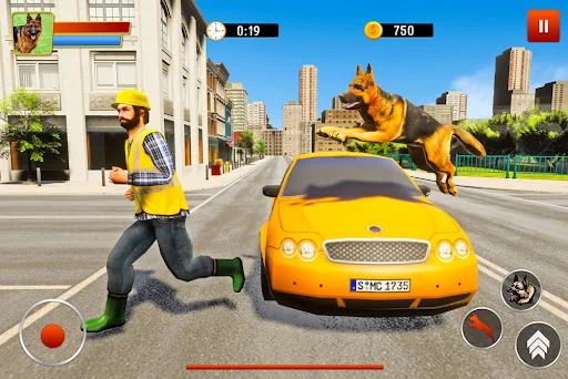 Wild Dog Attack Simulator 3D screenshot 3