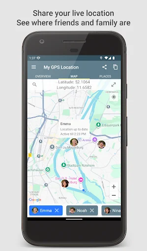 My GPS Location: Realtime GPS screenshot 1