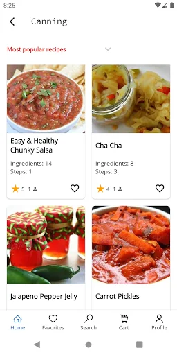 Canning Recipes screenshot 2