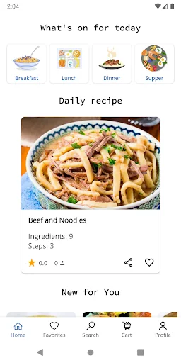 Easy Recipes. Cooking Book screenshot 1