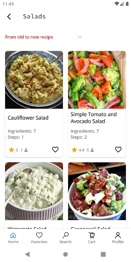 Easy Recipes. Cooking Book screenshot 2