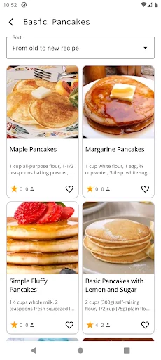 Pancake Recipes screenshot 2