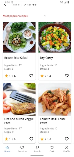 Vegetarian Recipes screenshot 2