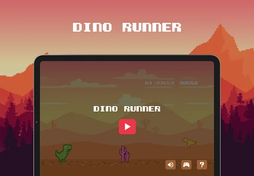 Dino - desert runner screenshot 4