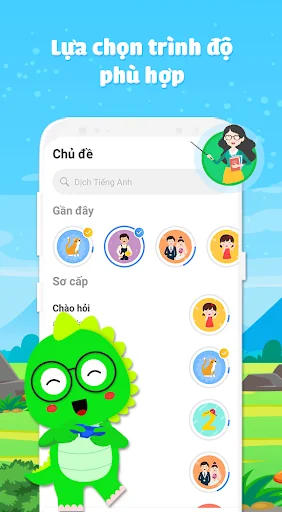 Học Tiếng Anh cùng Dino screenshot 1