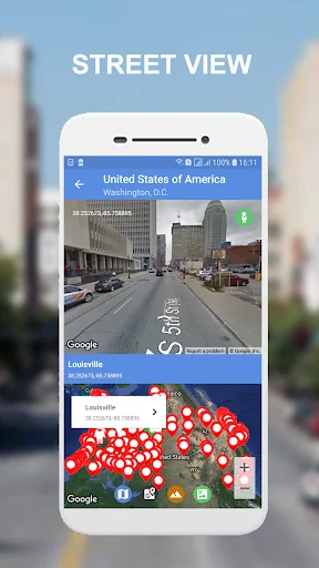 Maps Route Finder screenshot 2