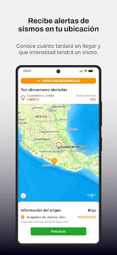 SkyAlert: Alerta Sísmica screenshot 2