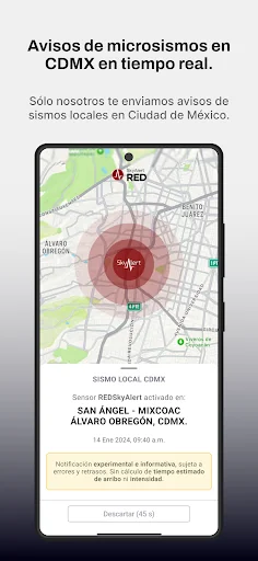 SkyAlert: Alerta Sísmica screenshot 3
