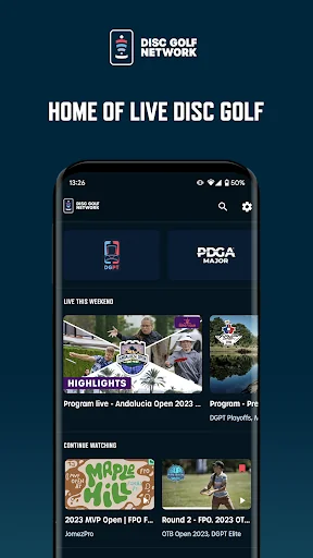 Disc Golf Network screenshot 1