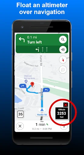 Altimeter & Altitude Widget screenshot 2