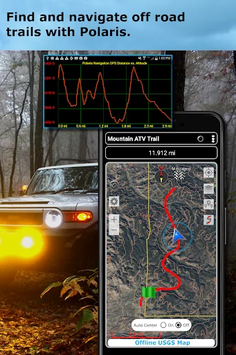 Polaris GPS Hike, Bike, Marine screenshot 3