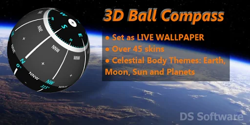 3D Globe Compass