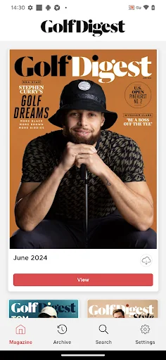 Golf Digest Magazine