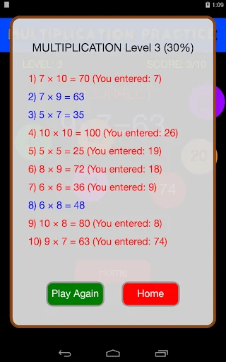 Quick Strike Math - Practice screenshot 4