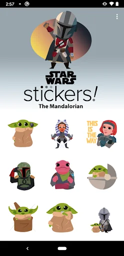 The Mandalorian Stickers