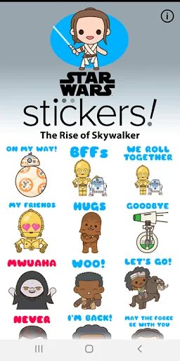 The Rise of Skywalker Stickers