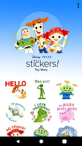 Pixar Stickers: Toy Story