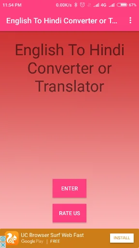 English To Hindi Converter
