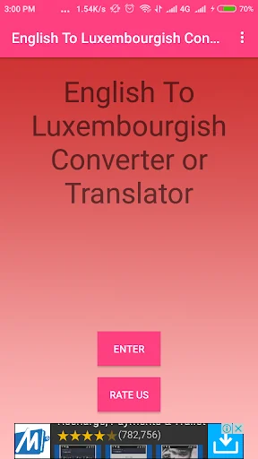 English To Luxembourgish