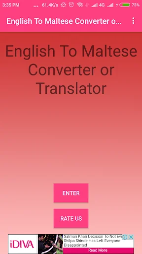 English To Maltese Converter