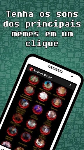 Botão de Memes