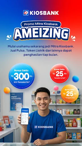 Kiosbank - Jual Pulsa & PPOB