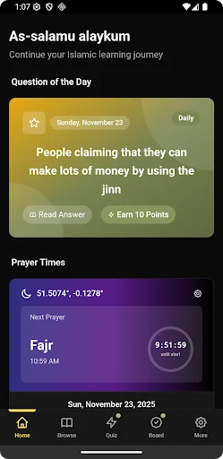 Better Islam QA screenshot 1