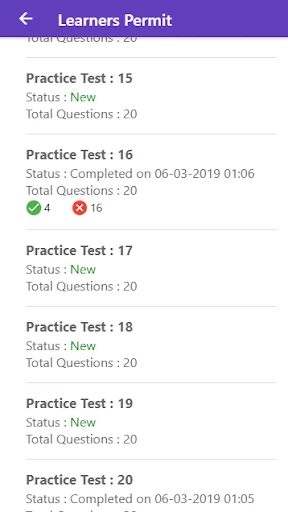 Practice Test USA & Road Signs screenshot 2