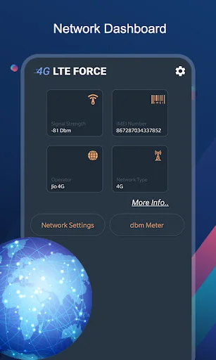 5G/4G LTE Force screenshot 1